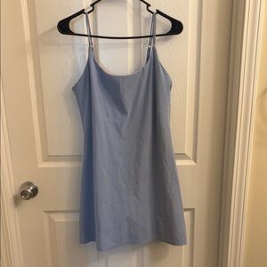 Abercrombie & Fitch Light Blue athletic Dress with built in shorts size medium